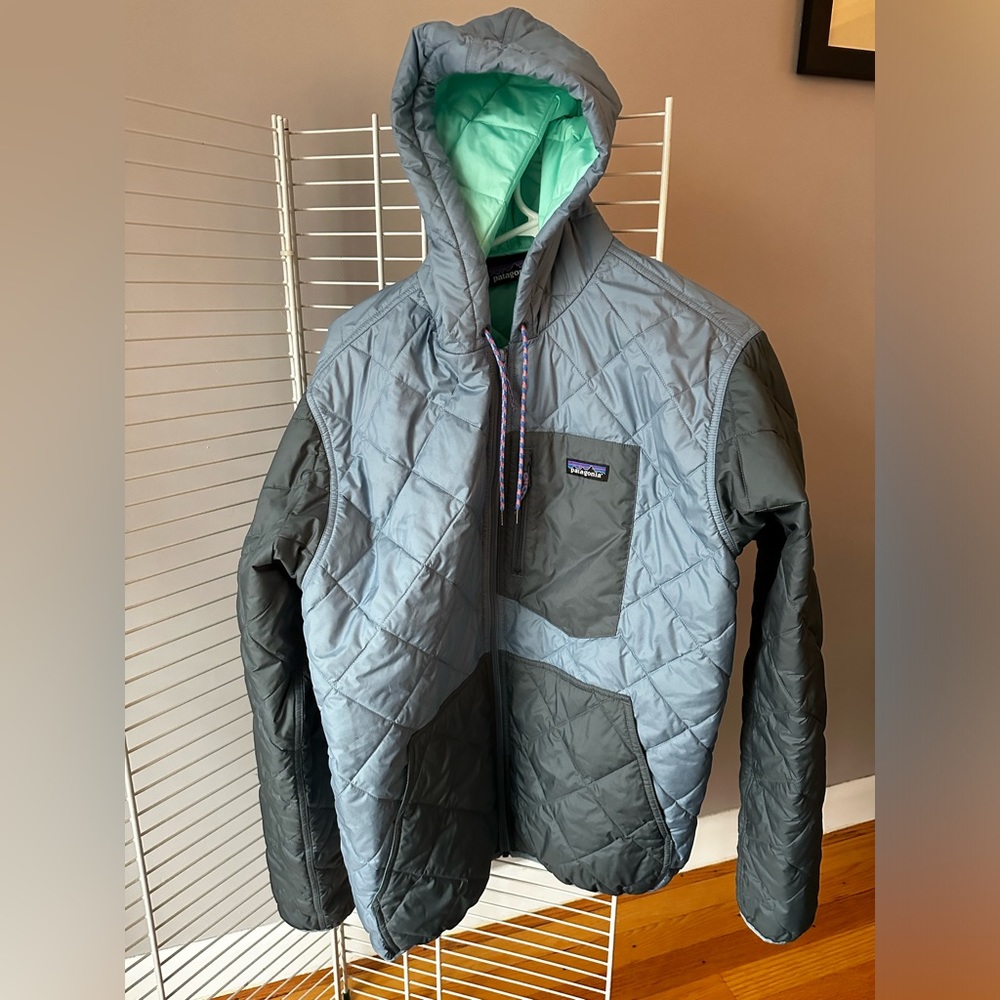 Patagonia Quilted Bomber Winter Jacket Gem